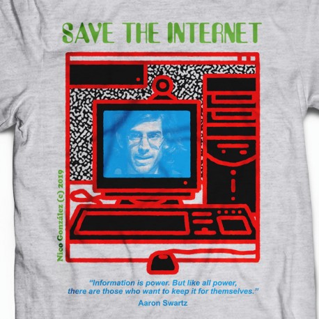 Polera Save the Internet