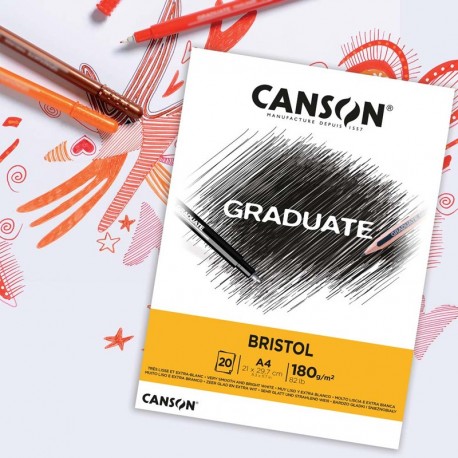 Pad Bristol Canson Graduate