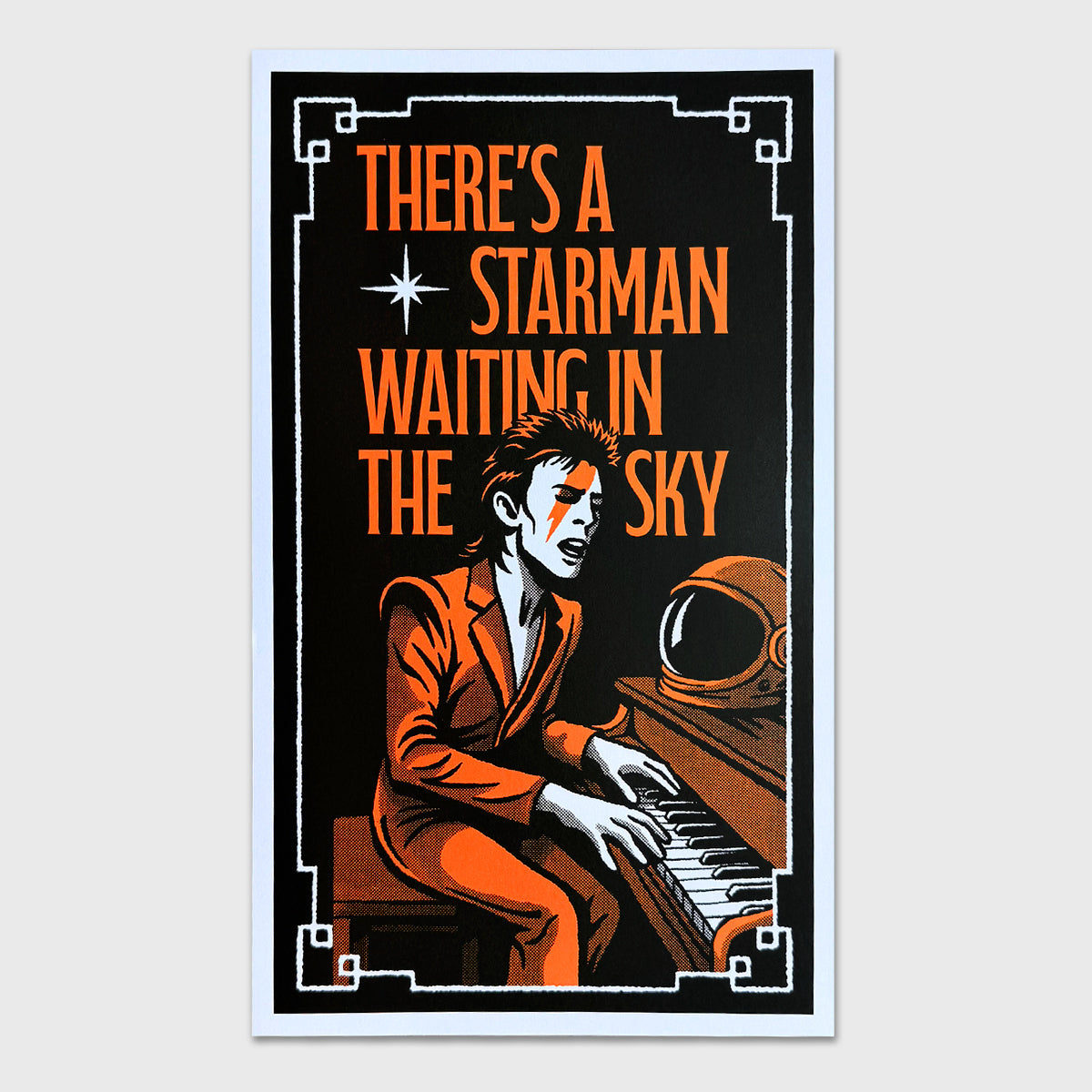レア！DAVID BOWIE STARMAN ピクチャーレコード There's a Starman, David Bowie – OJOPOROJO