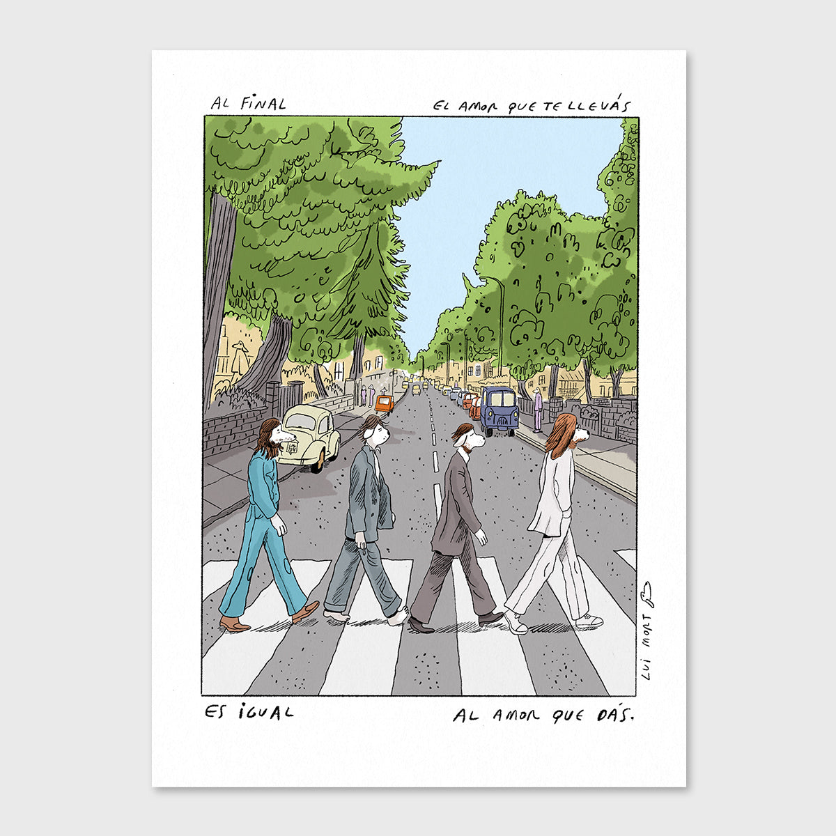 Abbey Road por Lui Mort