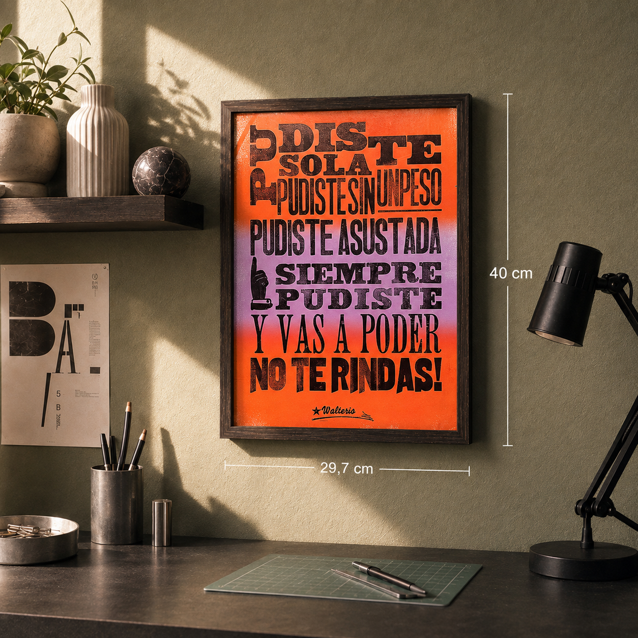 Pudiste sola