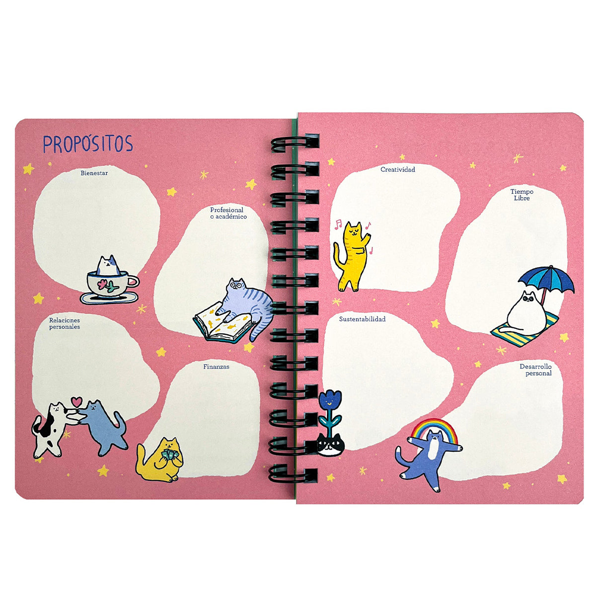 Mini Planner Gatos Catalina Cartagena