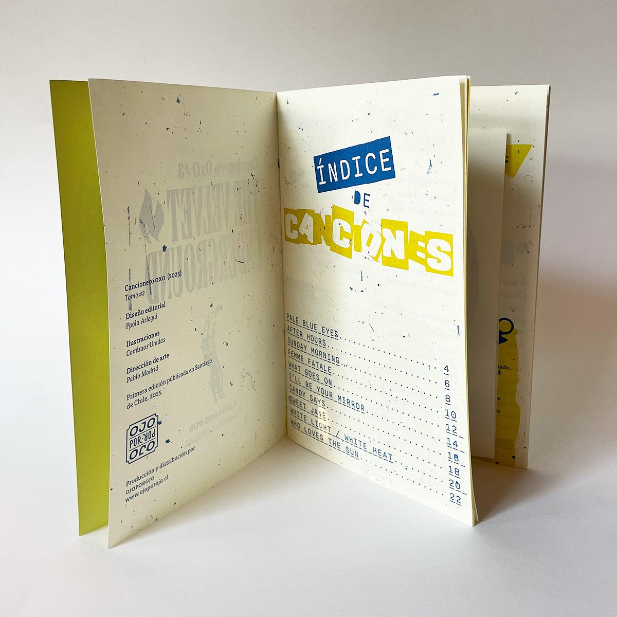 Cancionero OXO Nro.2 - The Velvet Underground