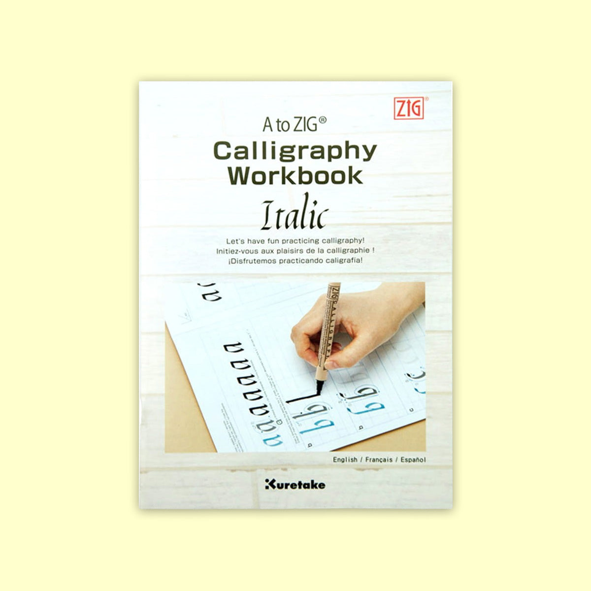 A To ZIG Calligraphy Italic Workbook