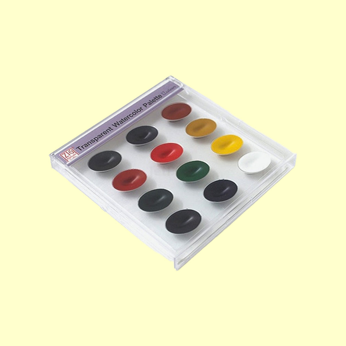 Acuarelas Translúcidas 12 Colores