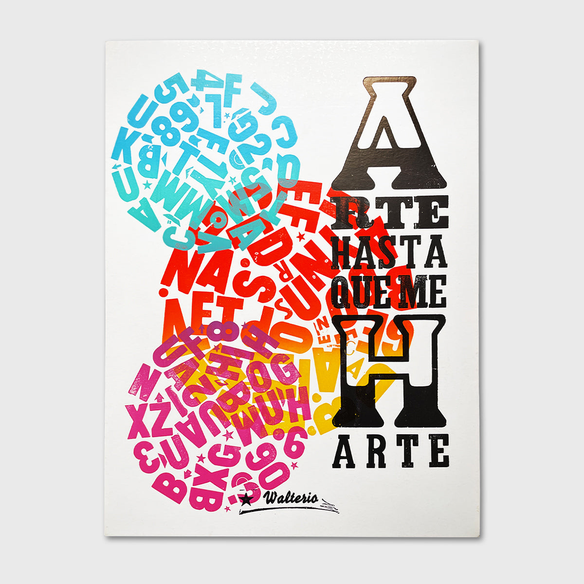 Arte hasta que me harte