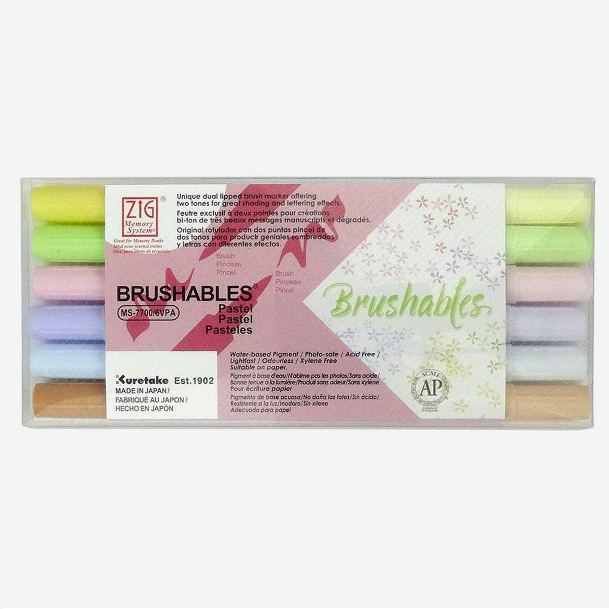 Brushables Set 6 Colores