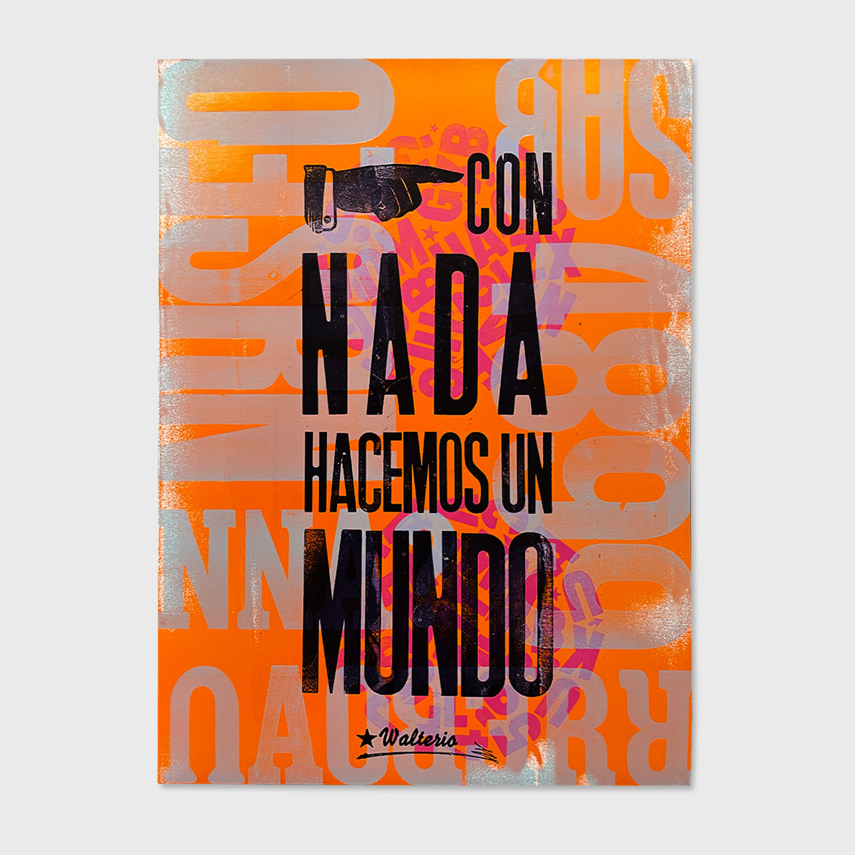 Con nada hacemos un mundo