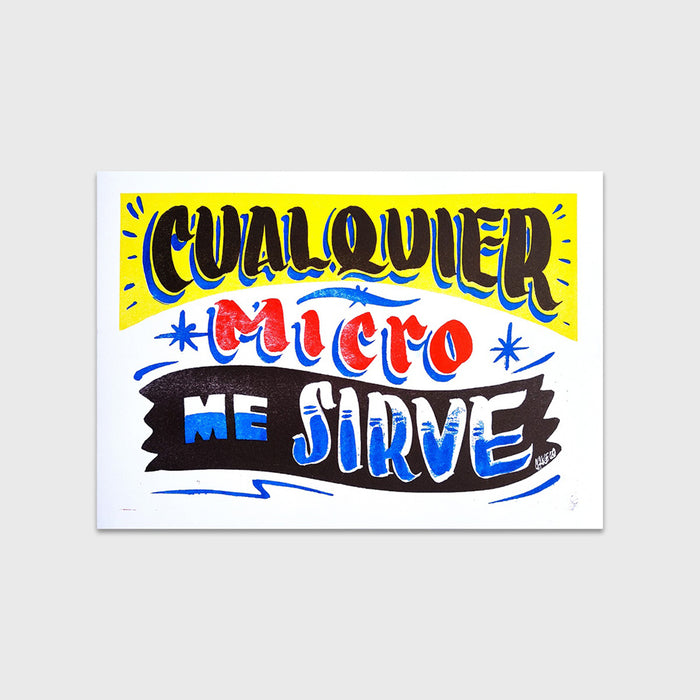 Cualquier Micro Me Sirve