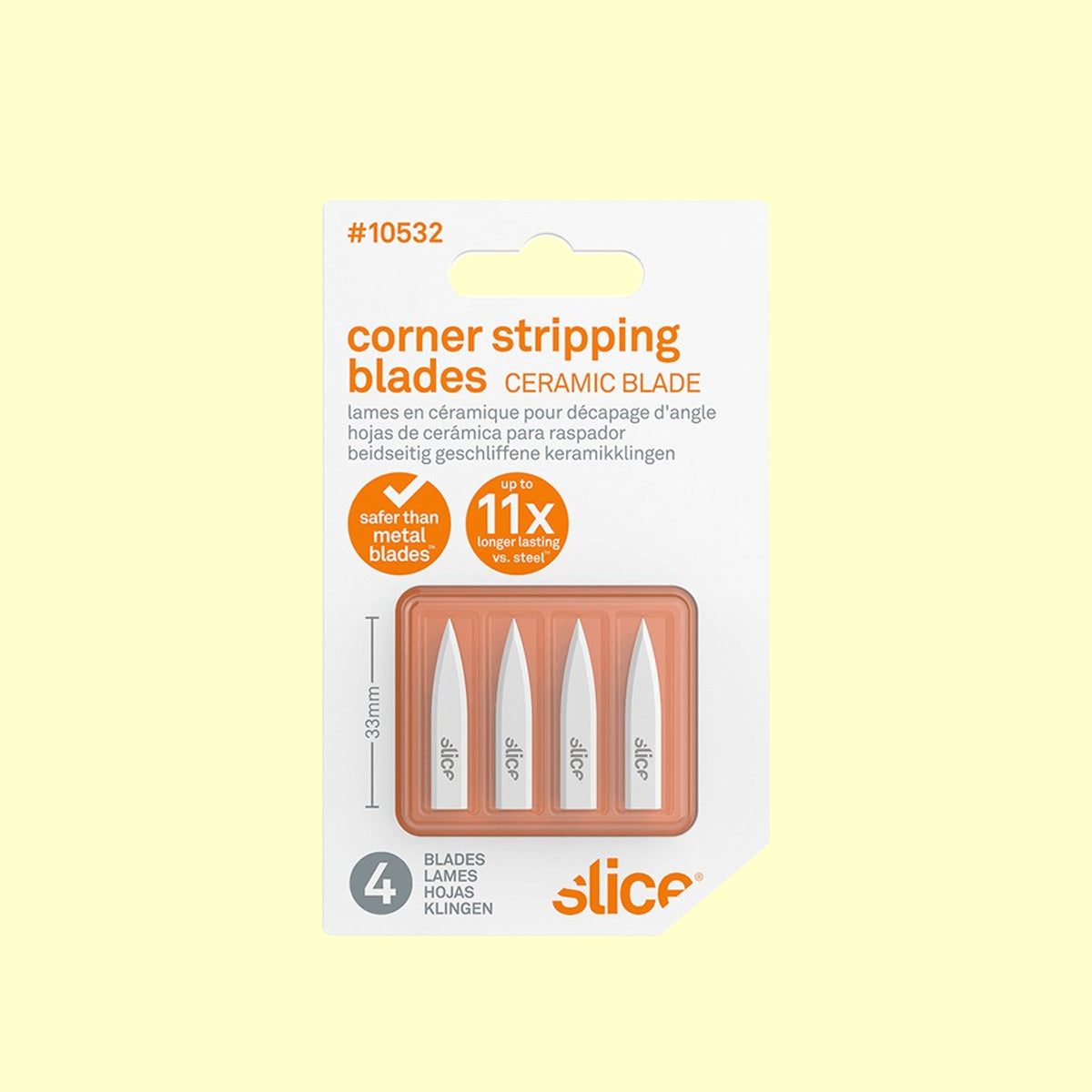 Cuchillas para Cortes en Esquinas