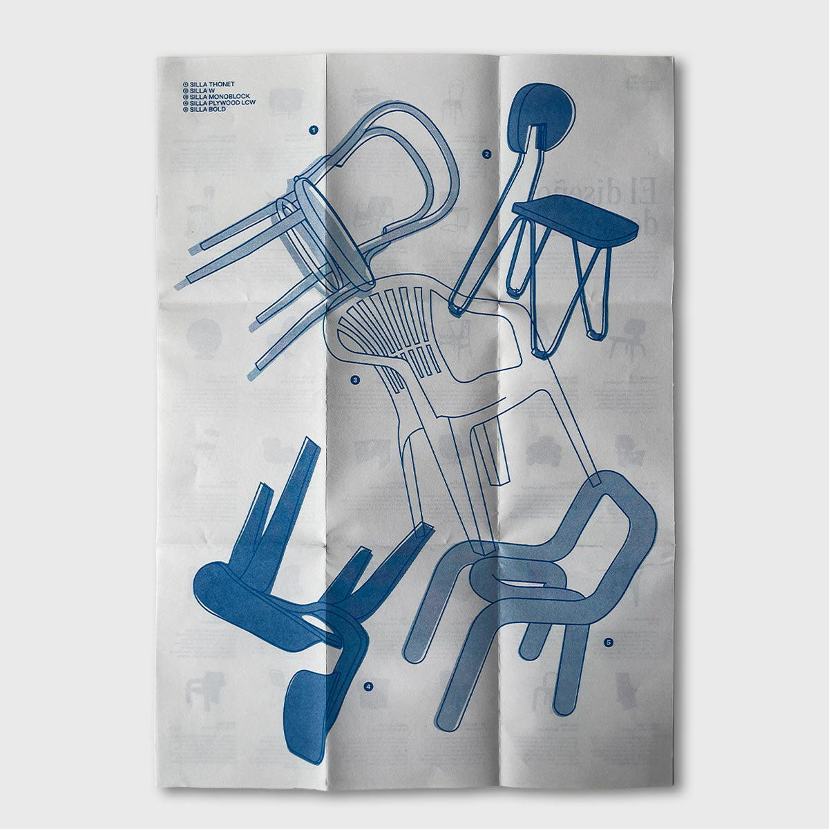 El diseño de sentarse