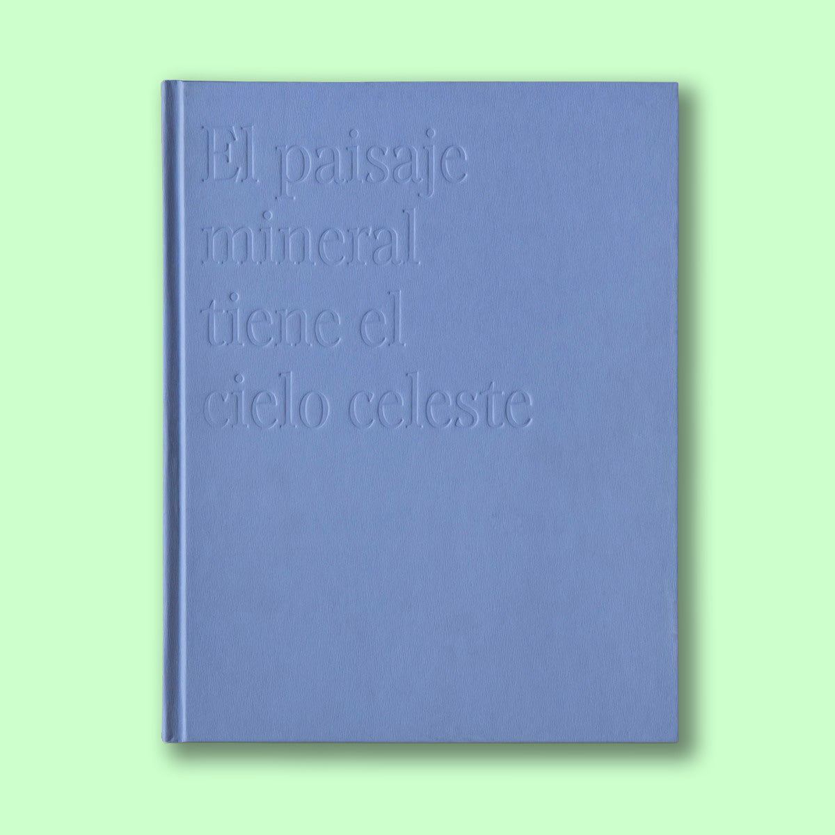 El Paisaje Mineral Tiene El Cielo Celeste Y Dos Montañas Blancas