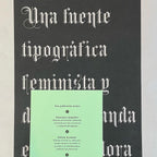 Espécimen Tipográfico Alborada