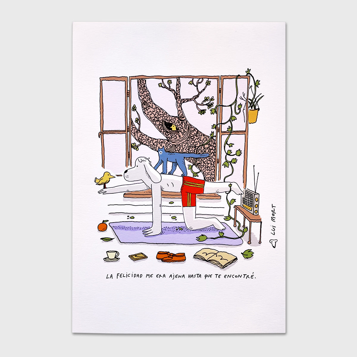 La felicidad me era ajena hasta que te encontré