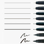 Mangaka Set de 8 Negro