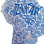 Mapa de América del Sur