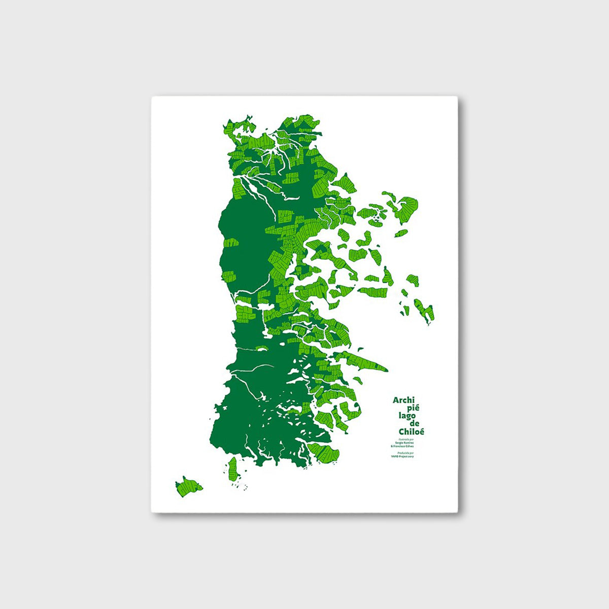 Mapa Archipiélago De Chiloé
