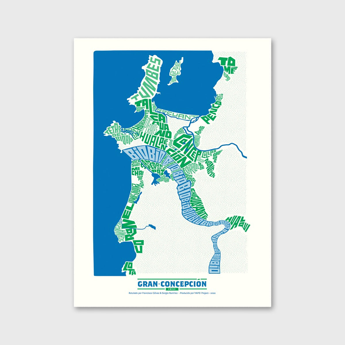 Mapa Tipográfico Concepción