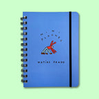Mini Planner Matias Prado Azul