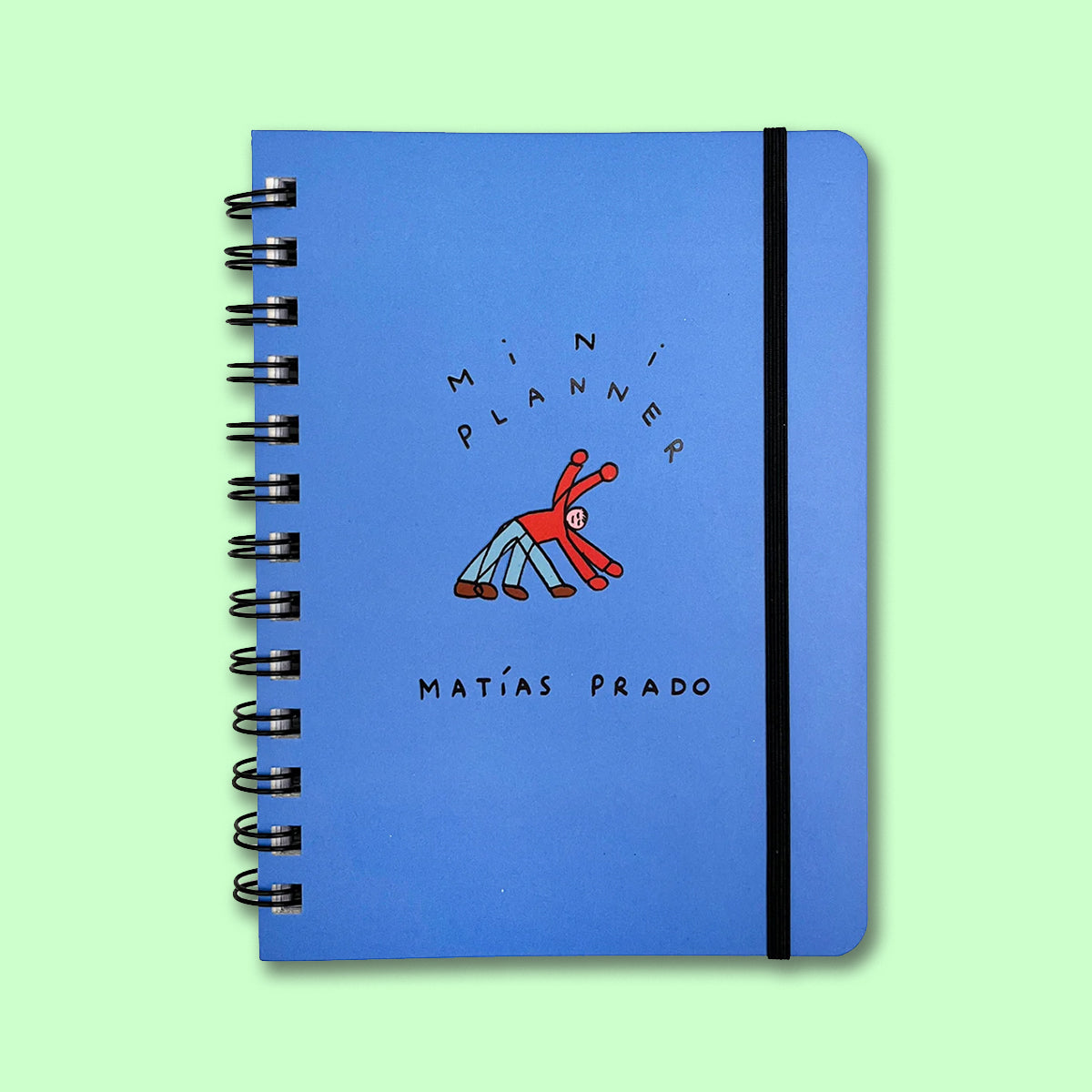 Mini Planner Matias Prado Azul