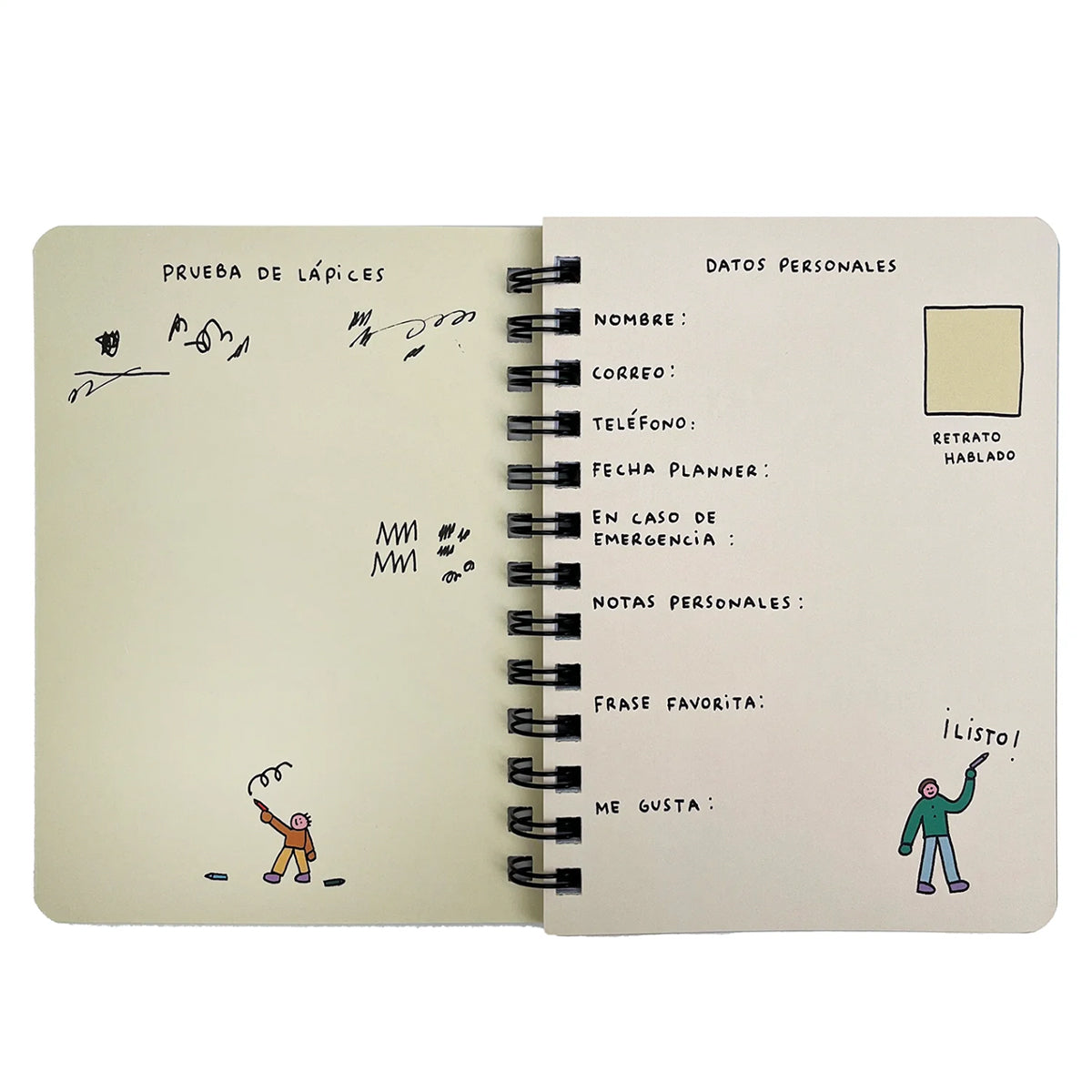Mini Planner Matias Prado Azul