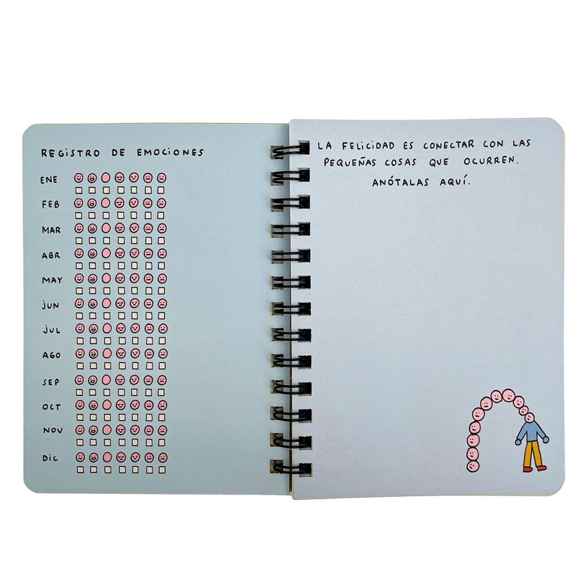 Mini Planner Matias Prado Azul