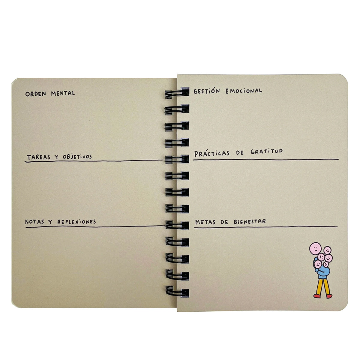 Mini Planner Matias Prado Azul