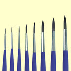 Pincel Forte Redondo Serie 8630