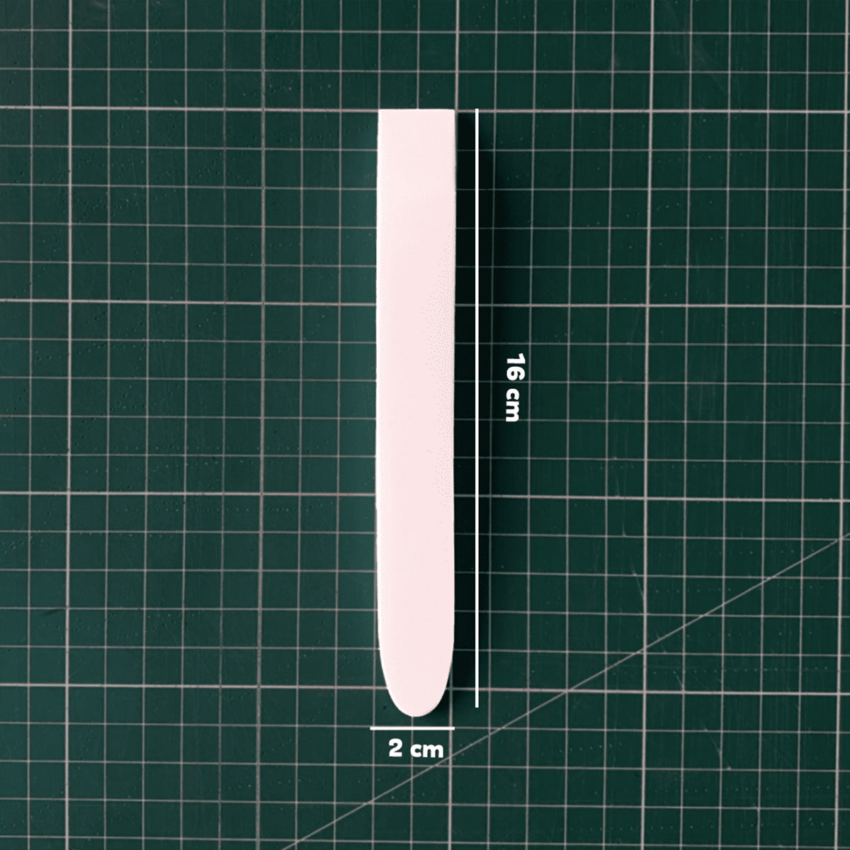 Plegadera de Teflón con Punta Redonda y Cuadrada