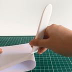 Plegadera de Teflón con Punta Redonda y Cuadrada