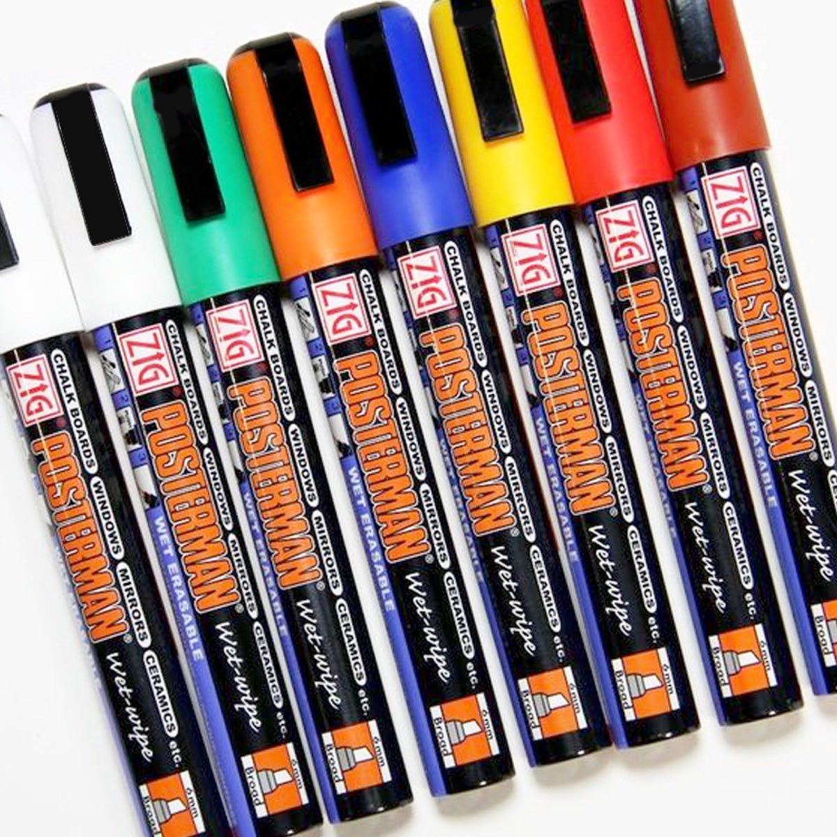 Posterman Wet Wipe Broad 6mm