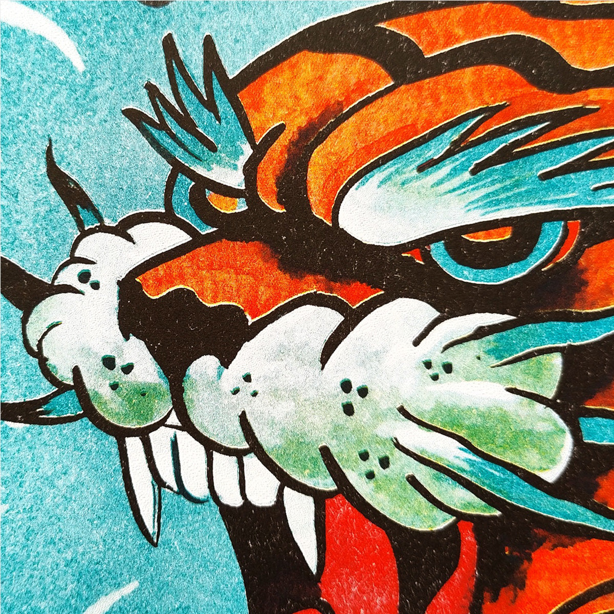 Qué le hace una raya al tigre