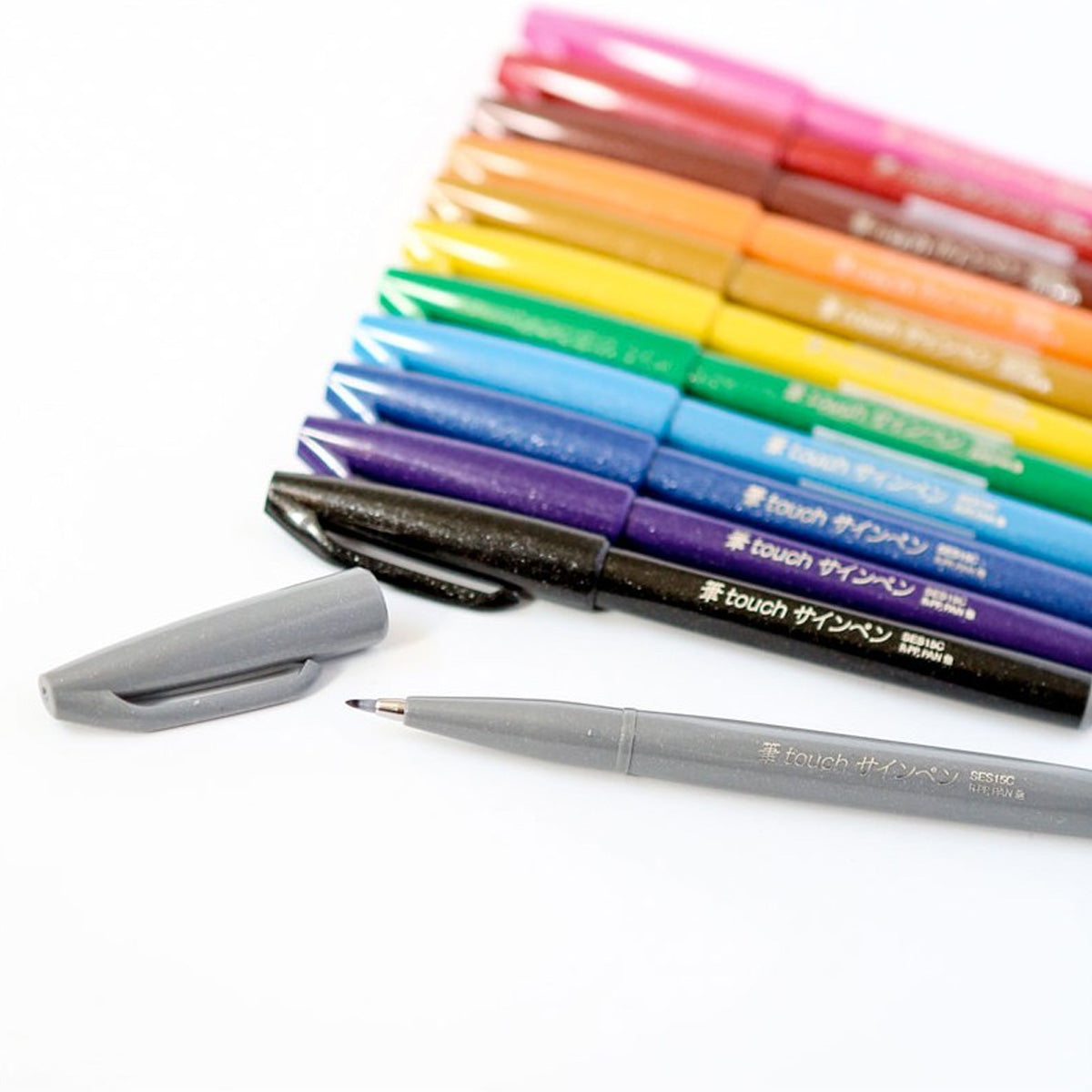 Rotulador Punta Flexible Pentel Touch