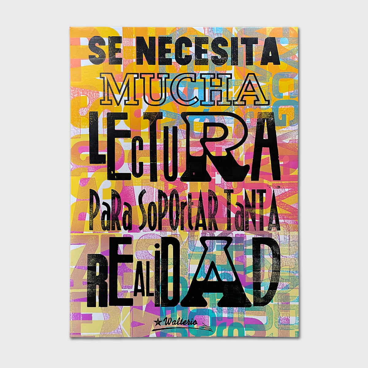 Se necesita mucha lectura