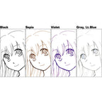 Tiralínea Mangaka Colores 0.1mm