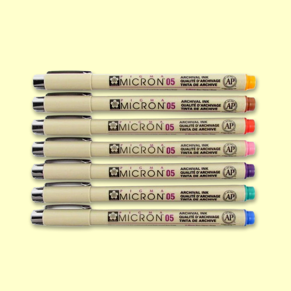 Tiralínea Pigma Micron 0.5 Colores