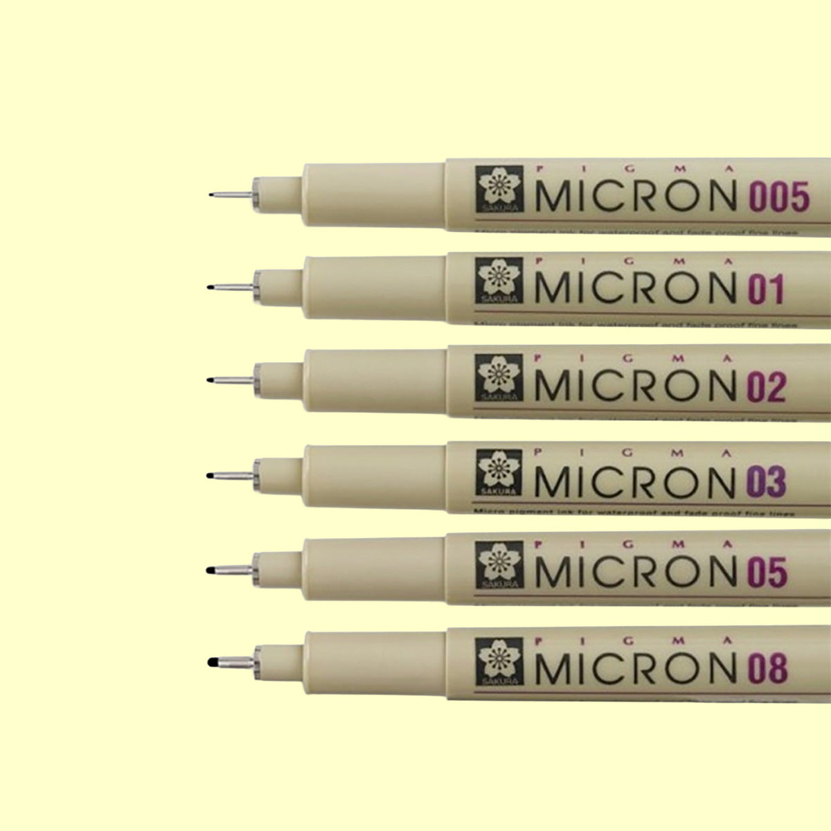 Tiralínea Pigma Micron Punta de Fibra